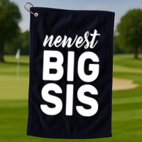 Newest Big Sis Golf Towel