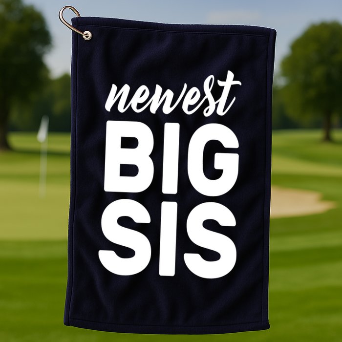 Newest Big Sis Golf Towel