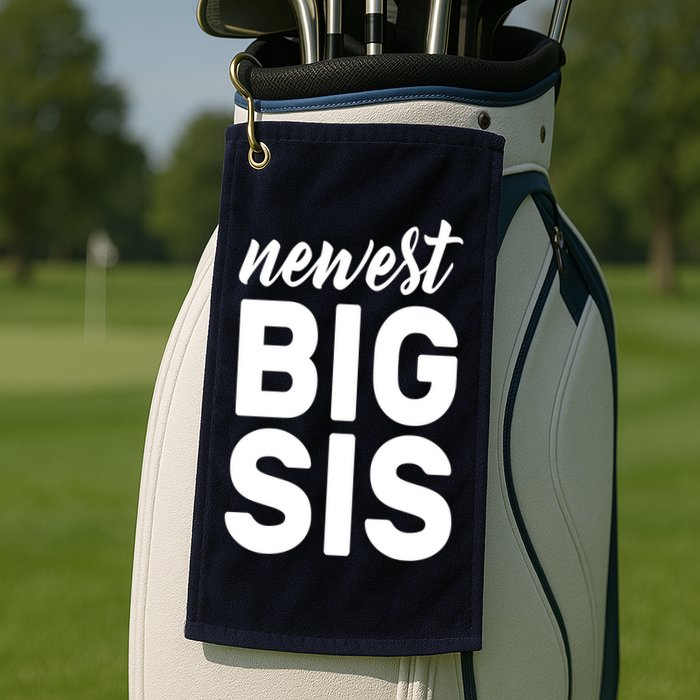 Newest Big Sis Golf Towel
