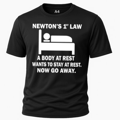 Newton's 1st Law A Body At Rest Performance Shirt