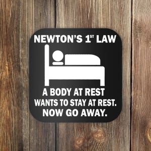 Newton's 1st Law A Body At Rest Coaster