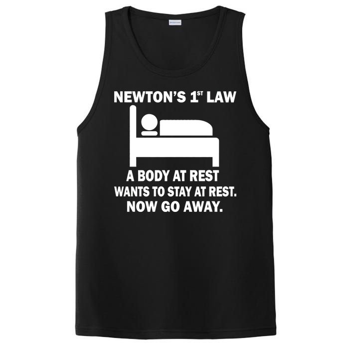 Newton's 1st Law A Body At Rest PosiCharge Competitor Tank