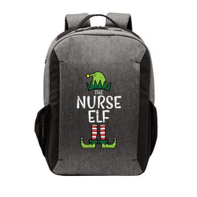 Nurse Elf Xmas Matching Christmas For Family Winter Scrub Vector Backpack