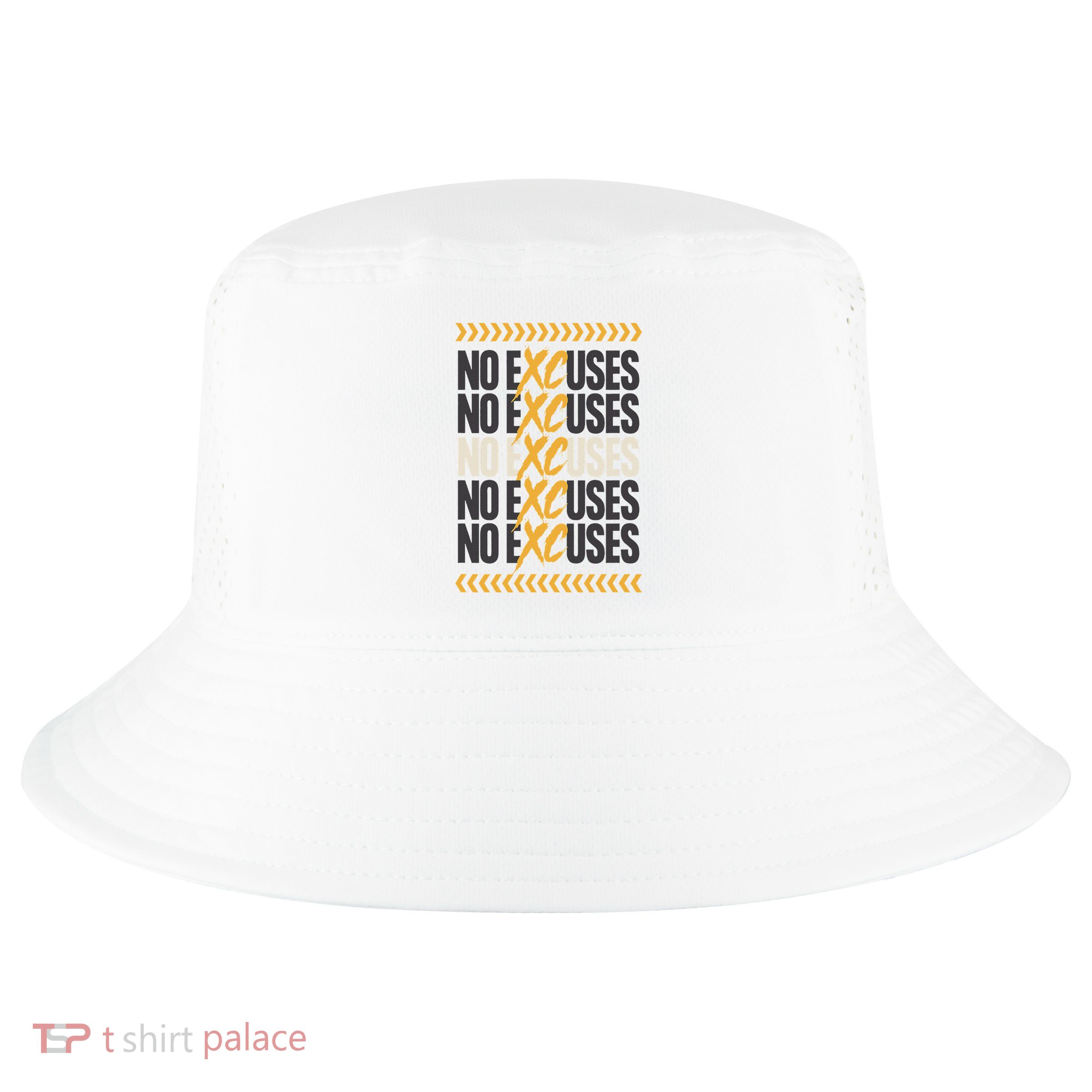 No Excuses Xc Cross Country Running Team Athlete Cool Comfort Performance Bucket Hat