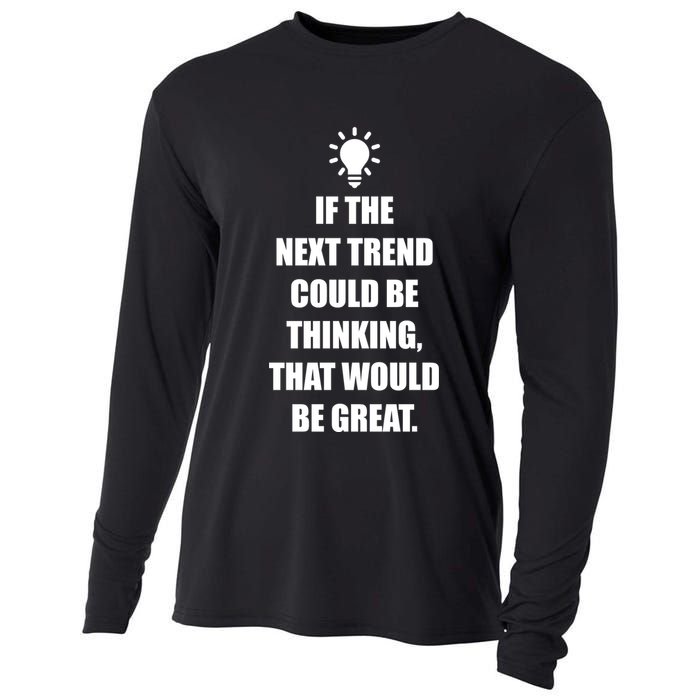 Next Trend Is Thinking Cooling Performance Long Sleeve Crew