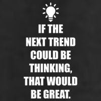 Next Trend Is Thinking Golf Towel