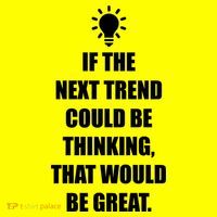 Next Trend Is Thinking 11oz C Handle Ceramic Mug