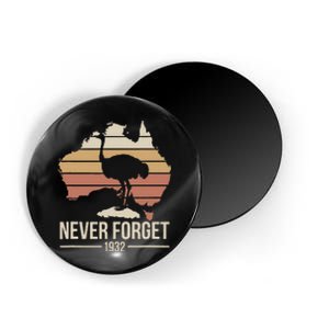 Never Forget 1932 Emu War Australia History Tribute Magnet