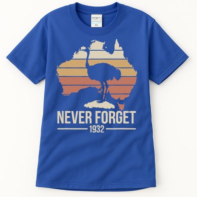 Never Forget 1932 Emu War Australia History Tribute Tall T-Shirt