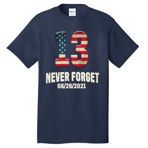 Never Forget 13 Service Members Kabul Afghanistan Airport Tall T-Shirt