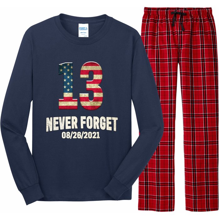 Never Forget 13 Service Members Kabul Afghanistan Airport Long Sleeve Pajama Set