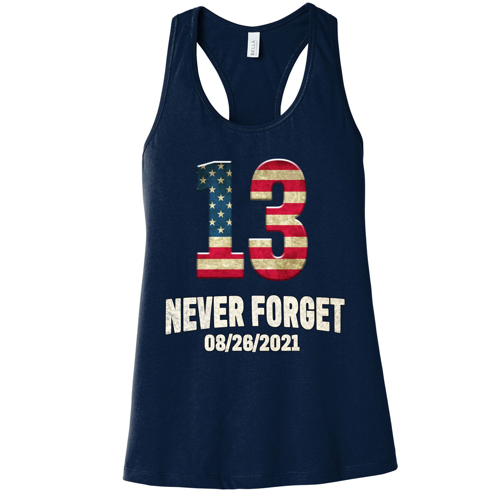 Never Forget 13 Service Members Kabul Afghanistan Airport Womens Tank Top