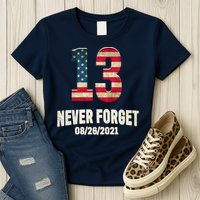 Never Forget 13 Service Members Kabul Afghanistan Airport Womens T-Shirt