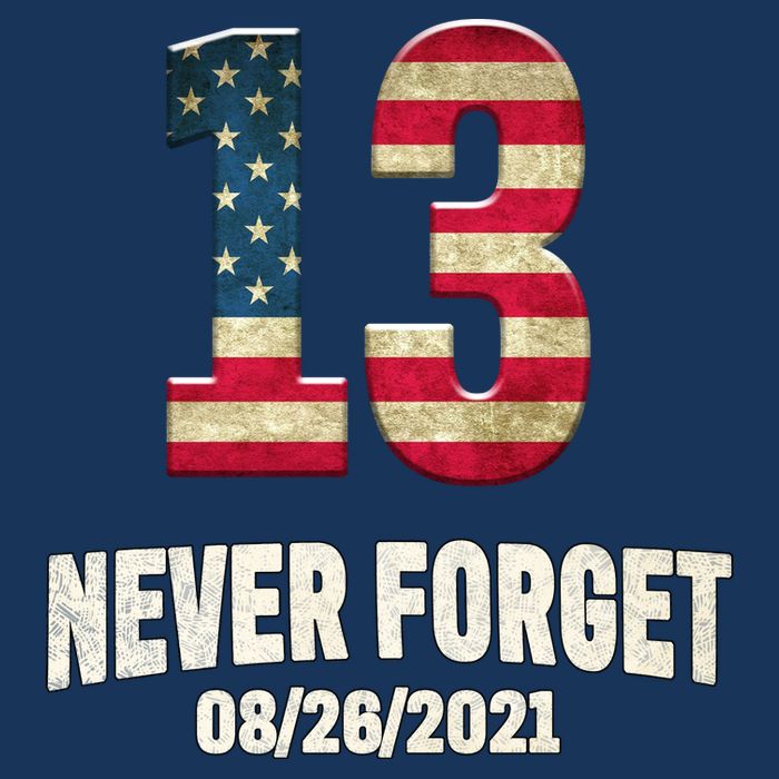 Never Forget 13 Service Members Kabul Afghanistan Airport Womens T-Shirt