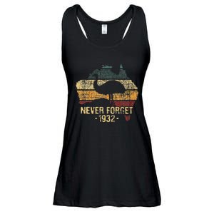 Never Forget 1932 Emu War Emu Lover Zookeeper Ladies Essential Flowy Tank