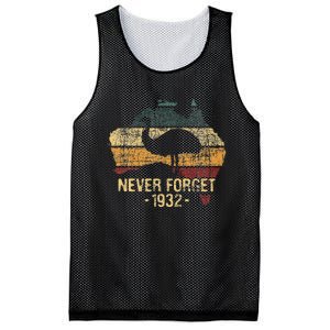 Never Forget 1932 Emu War Emu Lover Zookeeper Mesh Reversible Basketball Jersey Tank