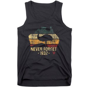 Never Forget 1932 Emu War Emu Lover Zookeeper Tank Top