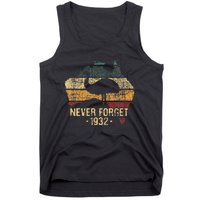 Never Forget 1932 Emu War Emu Lover Zookeeper Tank Top