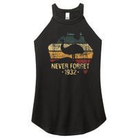 Never Forget 1932 Emu War Emu Lover Zookeeper Women's Perfect Tri Rocker Tank