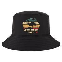 Never Forget 1932 Emu War Gift Emu Lover Zookeeper Gift Cool Comfort Performance Bucket Hat