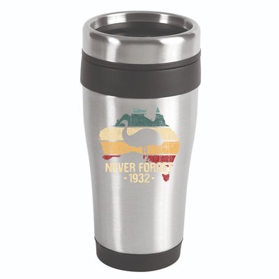 Never Forget 1932 Emu War Gift Emu Lover Zookeeper Gift 16oz Travel Tumbler