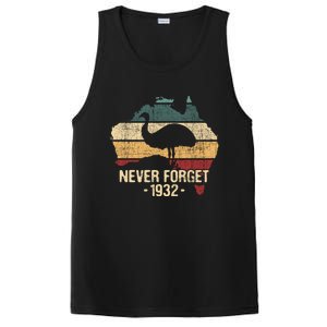 Never Forget 1932 Emu War Gift Emu Lover Zookeeper Gift PosiCharge Competitor Tank