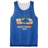 Never Forget 1932 Emu War Gift Emu Lover Zookeeper Gift Mesh Reversible Basketball Jersey Tank