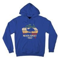 Never Forget 1932 Emu War Gift Emu Lover Zookeeper Gift Tall Hoodie