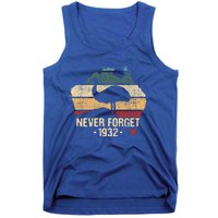 Never Forget 1932 Emu War Gift Emu Lover Zookeeper Gift Tank Top