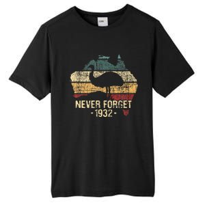 Never Forget 1932 Emu War Emu Lover Zookeeper Tall Fusion ChromaSoft Performance T-Shirt