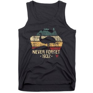 Never Forget 1932 Emu War Emu Lover Zookeeper Tank Top