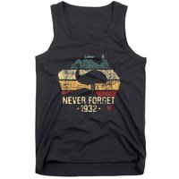 Never Forget 1932 Emu War Emu Lover Zookeeper Tank Top