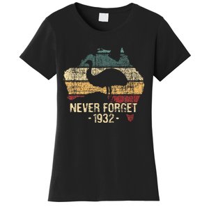 Never Forget 1932 Emu War Emu Lover Zookeeper Women's T-Shirt