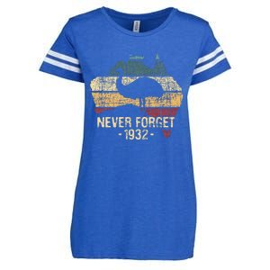 Never Forget 1932 Emu War Emu Lover Zookeeper Enza Ladies Jersey Football T-Shirt