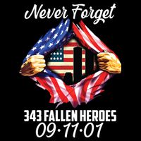 Never Forget 343 Fallen Heroes 091101 September 11 City Backpack
