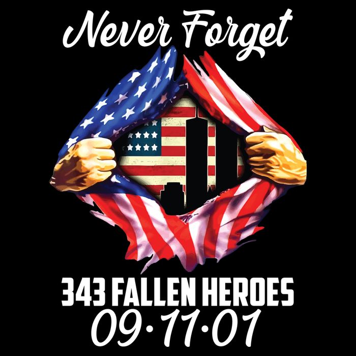 Never Forget 343 Fallen Heroes 091101 September 11 City Backpack