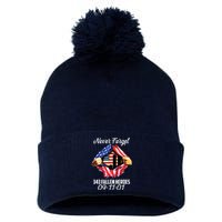 Never Forget 343 Fallen Heroes 091101 September 11 Pom Pom 12in Knit Beanie