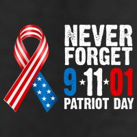 Never Forget 9.11.01 USA Ribbon Patriot Day Adult Drive Performance Visor