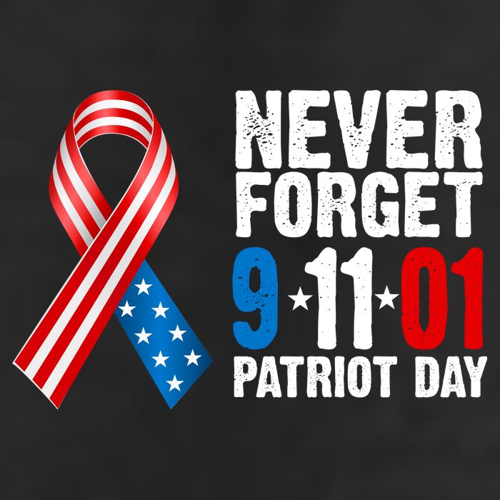 Never Forget 9.11.01 USA Ribbon Patriot Day Adult Drive Performance Visor