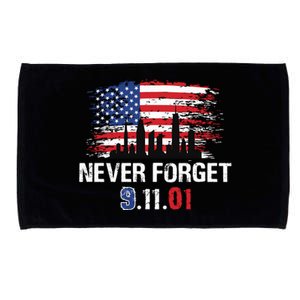 Never Forget 9.11.01 Microfiber Hand Towel