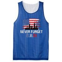 Never Forget 9.11.01 Mesh Reversible Basketball Jersey Tank