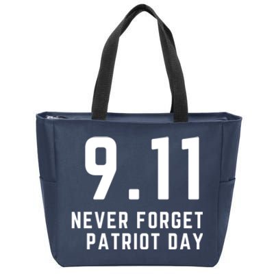 Never Forget 9 11, September 11 Events Never Forget Shirt, Flag American Shirt Zip Tote Bag