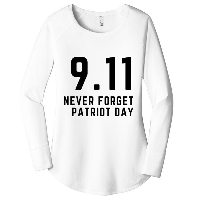 Never Forget 9 11, September 11 Events Never Forget Shirt, Flag American Shirt Women's Perfect Tri Tunic Long Sleeve Shirt