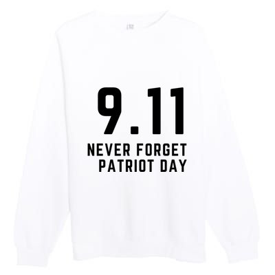 Never Forget 9 11, September 11 Events Never Forget Shirt, Flag American Shirt Premium Crewneck Sweatshirt