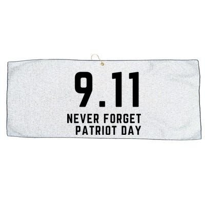 Never Forget 9 11, September 11 Events Never Forget Shirt, Flag American Shirt Large Microfiber Waffle Golf Towel