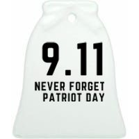 Never Forget 9 11, September 11 Events Never Forget Shirt, Flag American Shirt Ceramic Bell Ornament