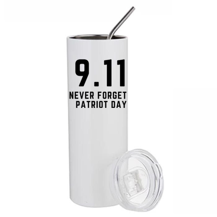 Never Forget 9 11, September 11 Events Never Forget Shirt, Flag American Shirt Stainless Steel Tumbler