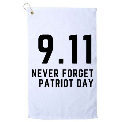 Never Forget 9 11, September 11 Events Never Forget Shirt, Flag American Shirt Platinum Collection Golf Towel