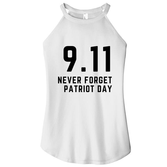 Never Forget 9 11, September 11 Events Never Forget Shirt, Flag American Shirt Women's Perfect Tri Rocker Tank