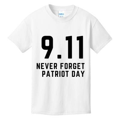 Never Forget 9 11, September 11 Events Never Forget Shirt, Flag American Shirt Kids T-Shirt